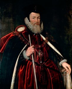 Portrait of William Cecil, Baron Burghley by Unknown artist