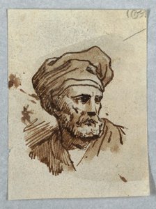 Portrait of a Man with Cap by Unknown artist