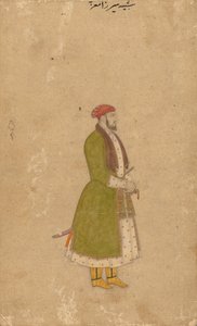 Portrait of the Courtier Mirza Muizz by Unknown artist