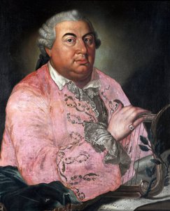 Portrait of the Italian Composer Niccolo Jommelli (1714-1774) by Unknown artist