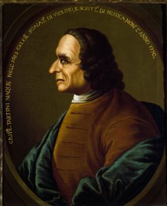 Portrait of the Italian composer and violinist Giuseppe Tartini