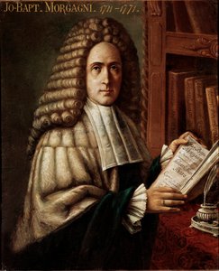 Portrait of Giovanni Battista Morgagni (1683-1771), Founder of Pathological Anatomy