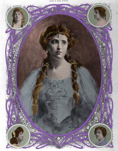 Portrait of the Singer Nellie Melba (1861-1931)