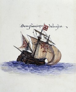 Portuguese Caravel by Unknown artist