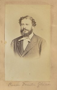 Prince Demitrie Ghica by Unknown artist