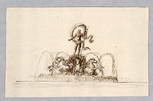 Project for a Fountain by Unknown artist