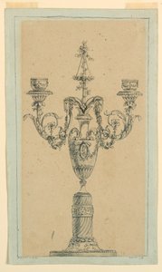 Project for a Candelabrum by Unknown artist