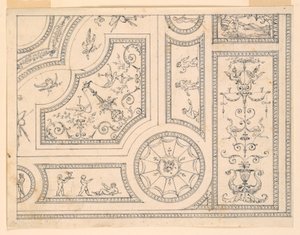 Project for the Decoration of a Ceiling by Unknown artist