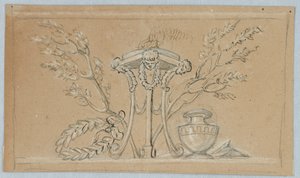 Project for the Decoration of an Oblong Panel by Unknown artist