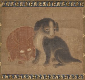 Puppies by Unknown artist