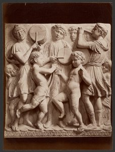 Putti by Luca della Robbia by Unknown artist