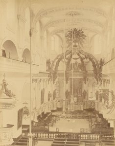 Quebec, Interior of the Cathedral by Unknown artist