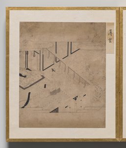 Rack of Clouds from Album of Illustrations for the Tale of Genji