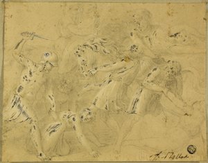 Rape of the Sabines by Unknown artist
