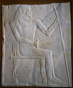Relief of Nyankhnesut Seated by Unknown artist