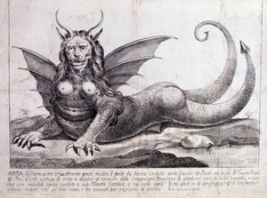 Representation of a Harpy by Unknown artist