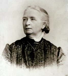 Portrait of the English writer Jessie White Mario, nurse during the campaigns of Giuseppe Garibaldi by Unknown artist