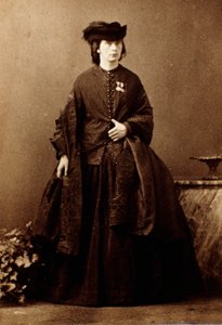 Portrait of Jessie White Mario, nurse during the campaigns of Giuseppe Garibaldi