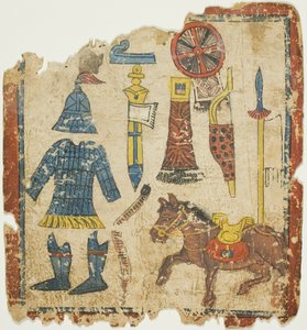 Ritual Objects, from a Set of Initiation Cards (Tsakali)