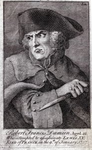 Robert Francois Damiens by Unknown artist