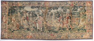 Romans Admiring the Sabine Women by Unknown artist