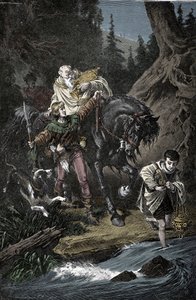 Rudolph of Habsburg and the Priest by Unknown artist