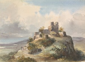 Ruins on Top of a Hill