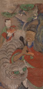 Sage with Tiger by Unknown artist