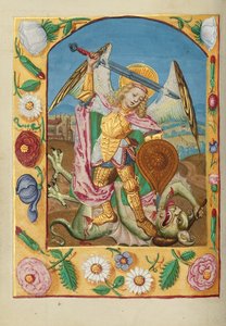 Saint Michael and the Dragon by Unknown artist