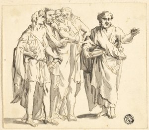 Saint Paul Preaching by Unknown artist