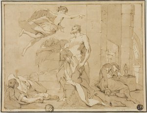 Saint Paul Rescued from Prison by an Angel
