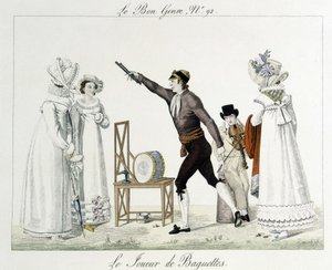 Saltimbanks: The Player of Chopsticks - in "The Good Genre", early 19th century