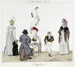 Saltimbanks: Balancers - in "The Good Genre", early 19th century
