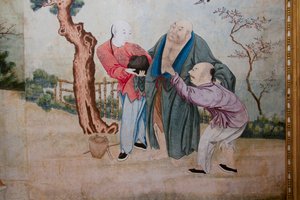 Scenes of everyday life in China, (detail) by Unknown artist