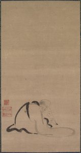 Seated Priest by Unknown artist