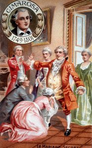 Secret marriage of Domenico Cimarosa (1749 - 1801)