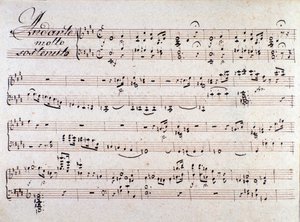 Sheet Music of The Two Days, Opera by Luigi Cherubini by Unknown artist