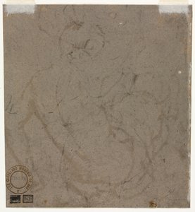 Sketch (verso) by Unknown artist