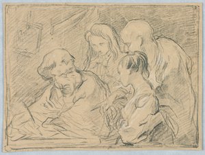 Sketch for a Painting of the Presentation of the Virgin by Unknown artist