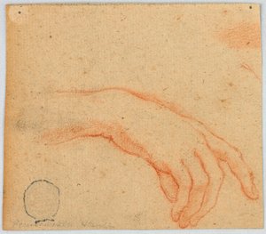 Sketch of a Right Hand by Unknown artist