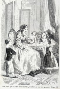Sophie and the broken doll - in The misfortunes of Sophie by the Countess of Ségur, Hachette