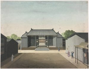 Spinning Cloth, Preparing Tea Leaves, Preparing Silk by Unknown artist