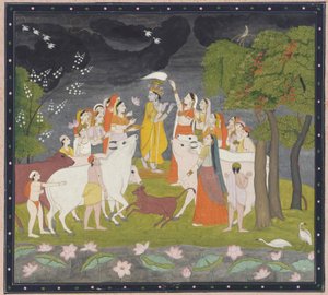 Sri Krishna with the Flute