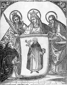 St. Thomas Aquinas Surrounded by Saints by Unknown artist