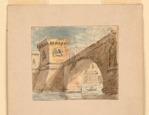 Stage Design, Bridge Across Water