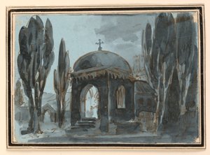 Stage Design, Chapel in Churchyard