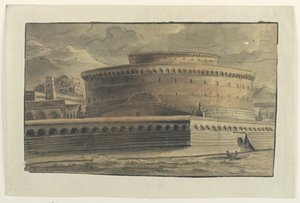 Stage Design: Exterior of Circular Building