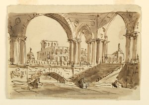 Stage Design, Portico and Stairs