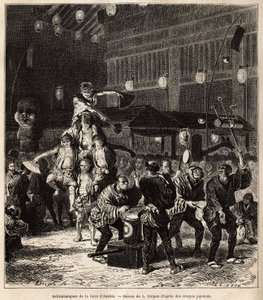 Street Saltims at the Asaksa Fair by Unknown artist