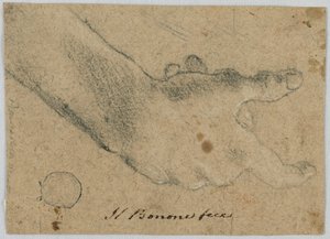 Study: A Right Hand by Unknown artist